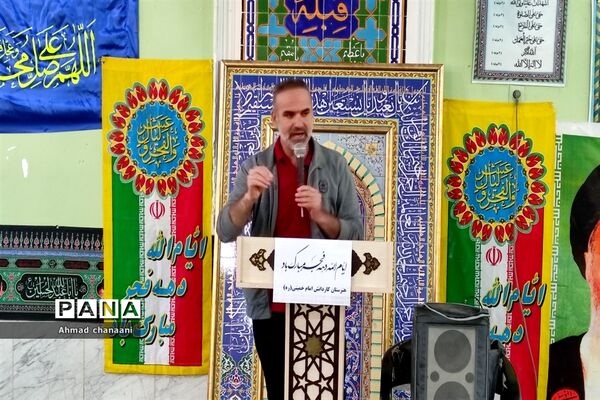 جشن پیروزی انقلاب اسلامی در مدارس کارون