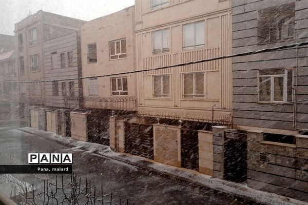 رنگ  سفید برف بر چهره ملارد و صفادشت