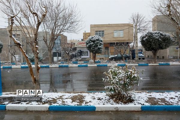 رنگ  سفید برف بر چهره ملارد و صفادشت