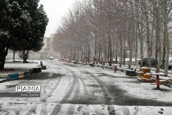 رنگ  سفید برف بر چهره ملارد و صفادشت