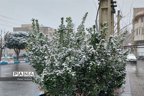 رنگ  سفید برف بر چهره ملارد و صفادشت