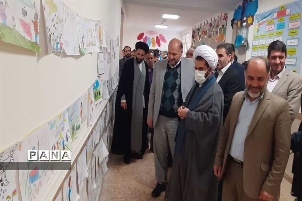 افتتاح مدرسه ۱۲ کلاسه شهید نواب صفوی شهر آببر