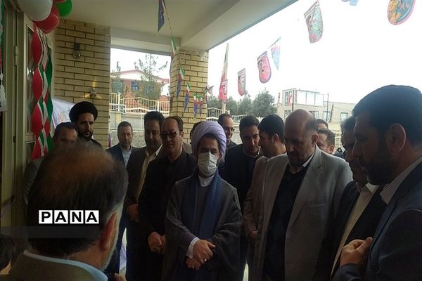 افتتاح مدرسه ۱۲ کلاسه شهید نواب صفوی شهر آببر