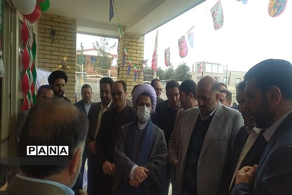افتتاح مدرسه ۱۲ کلاسه شهید نواب صفوی شهر آببر