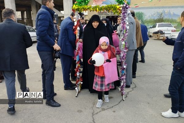 برگزاری مراسم اعزام و بدرقه دانش‌آموزان بهارستانی به اردوی راهیان نور