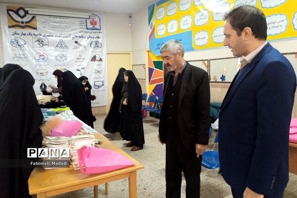 برگزاری مراسم اعزام و بدرقه دانش‌آموزان بهارستانی به اردوی راهیان نور