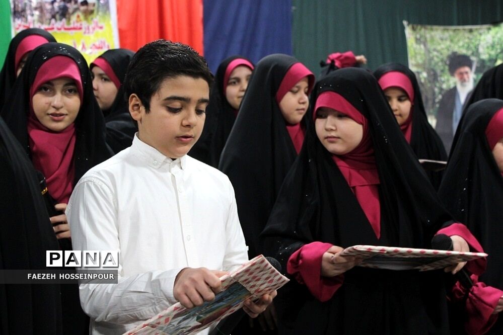 مراسم گرامیداشت سالروز عملیات والفجر ۸ در بهارستان‌دو