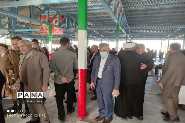 برگزاری مراسم غباروبی و عطر افشانی مزار شهدای شهرستان بهبهان