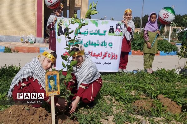 کاشت ۱۱ نهال به یاد شهدای انقلاب شهرستان بهبهان
