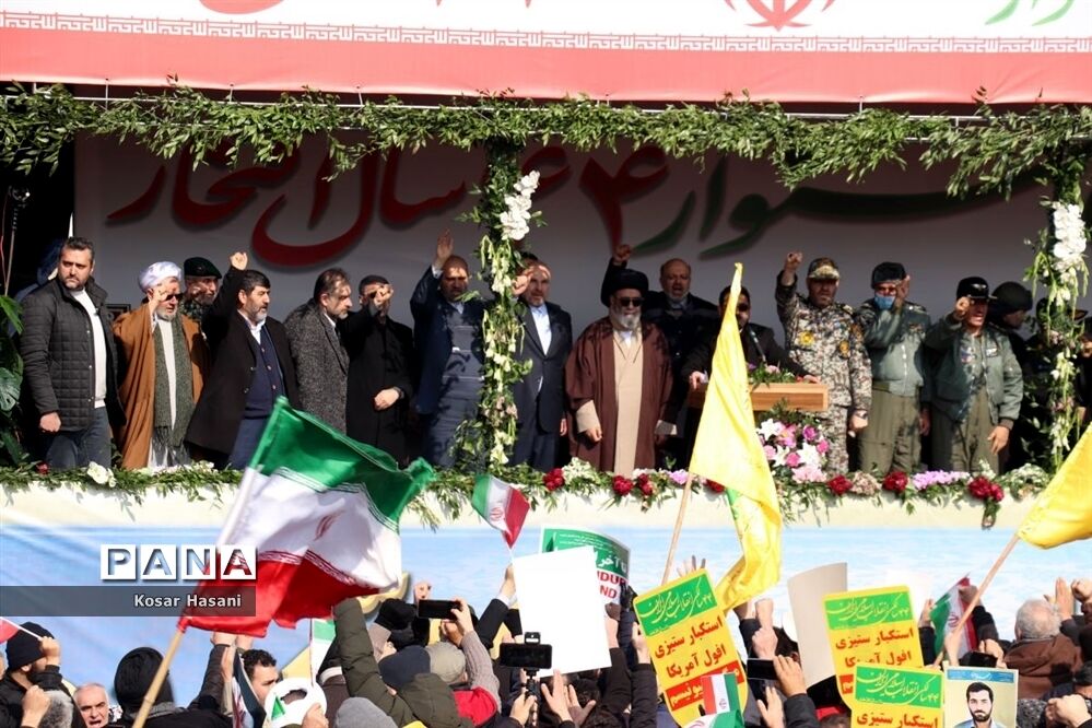 چهل و چهارمین جشن پیروزی انقلاب اسلامی در تبریز -۲