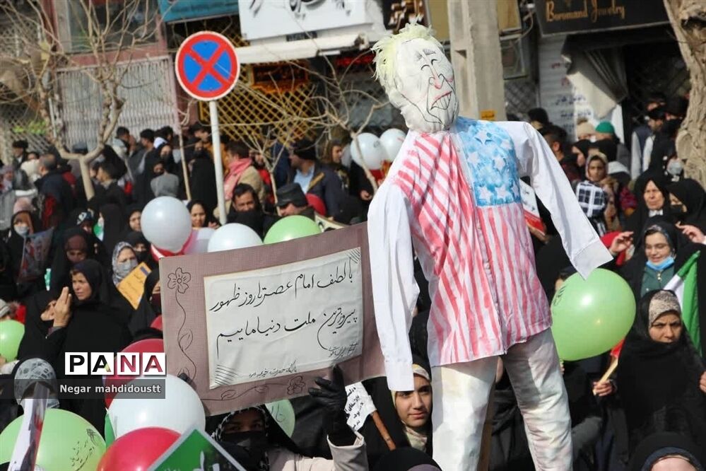 راهپیمایی ۲۲ بهمن در  تربت جام