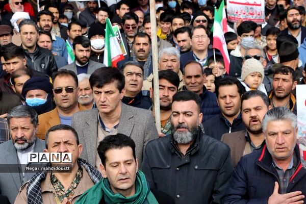راهپیمایی ۲۲ بهمن در  تربت جام