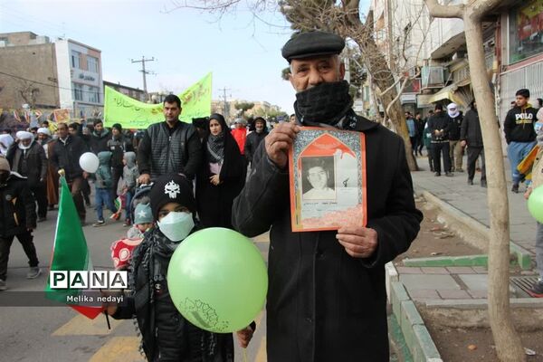 راهپیمایی ۲۲ بهمن در تربت جام