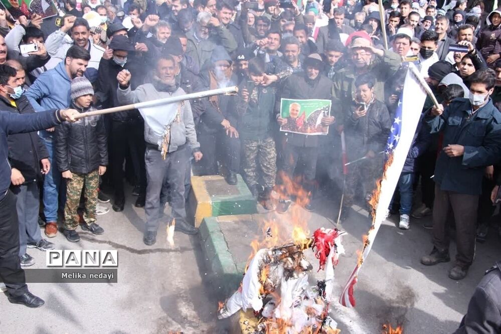 راهپیمایی ۲۲ بهمن در تربت جام