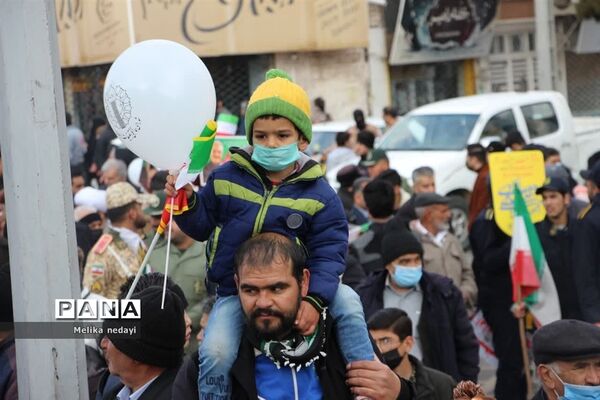راهپیمایی ۲۲ بهمن در تربت جام