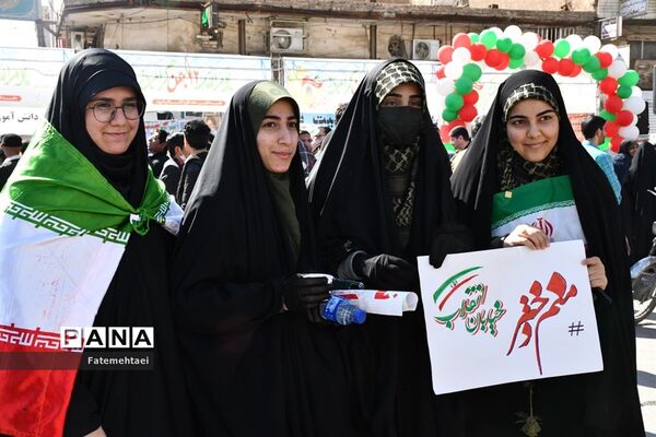 راهپیمایی 22 بهمن در اهواز