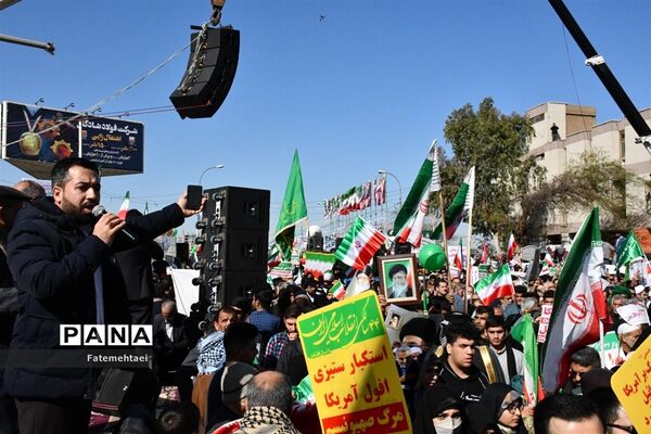 راهپیمایی 22 بهمن در اهواز