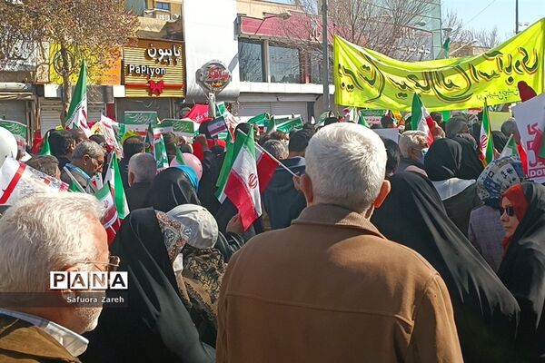 راهپیمایی ۲۲ بهمن در شیراز