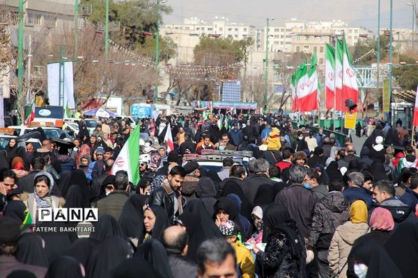 راهپیمایی باشکوه 22 بهمن در ناحیه یک شهرری