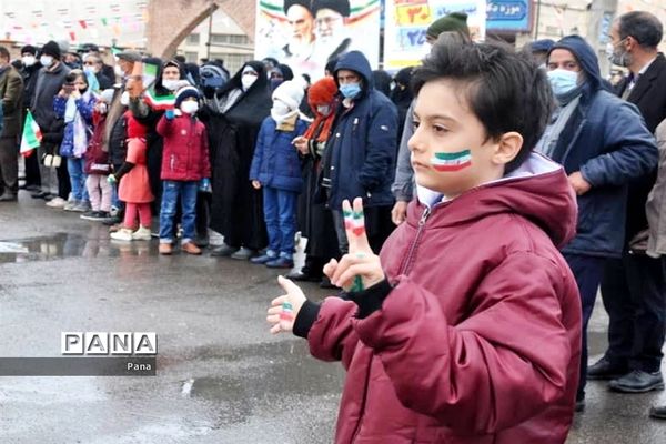 راهپیمایی۲۲بهمن در شهرستان‌های آذربایجان شرقی