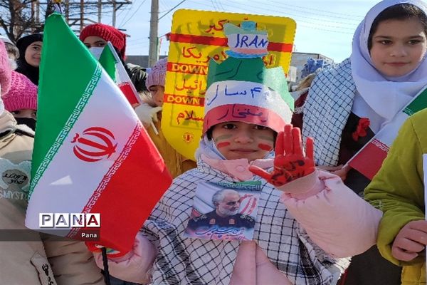 راهپیمایی۲۲بهمن در شهرستان‌های آذربایجان شرقی