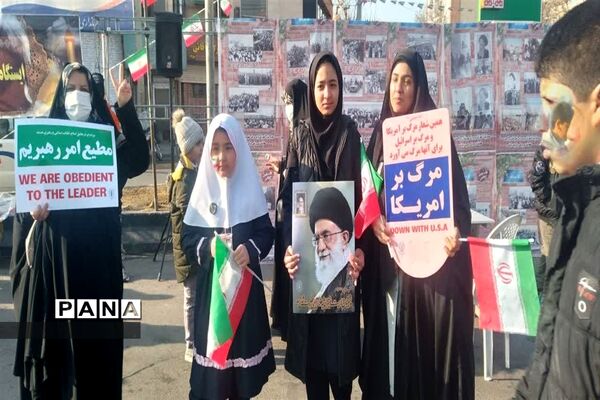 راهپیمایی 22 بهمن در ورامین