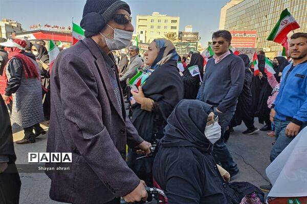 راهپیمایی 22 بهمن در فارس