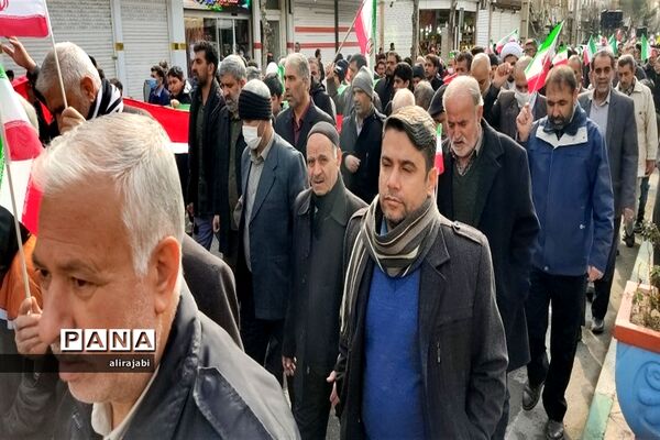 حماسه حضوردانش‌آموزان ، فرهنگیان و مردم شهیدپرور و ولایتمدارمنطقه کهریزک