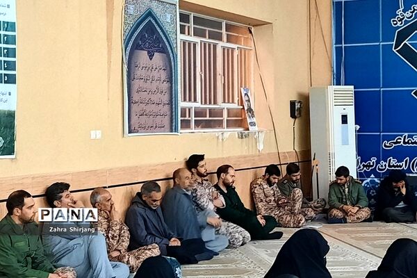 مراسم افتتاحیه راهیان‌نور دختران بهارستانی در اردوگاه شهید رستگار