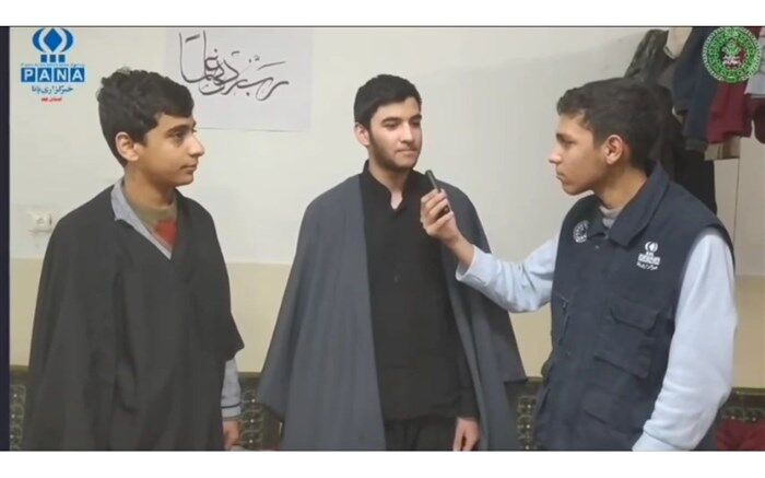 حضور نوجوانان قمی در آیین معنوی اعتکاف