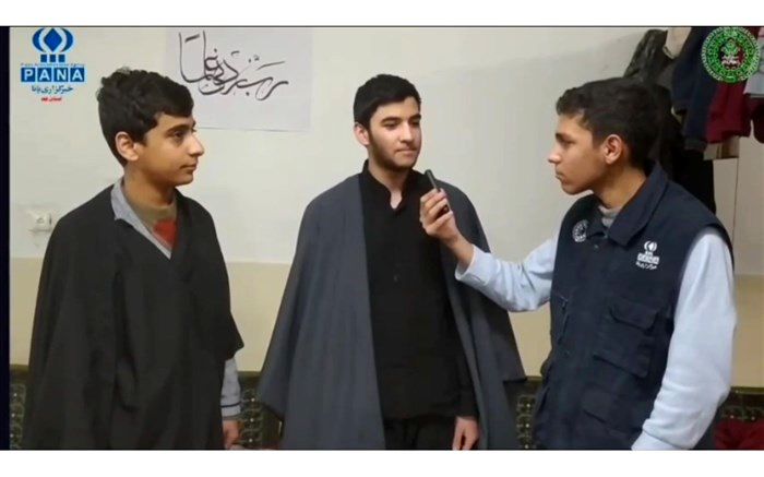 حضور نوجوانان قمی در آیین معنوی اعتکاف