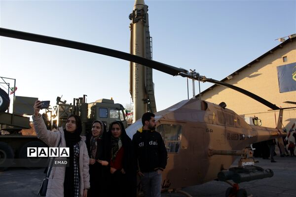 نمایشگاه دستاوردهای هوافضا سپاه در اصفهان