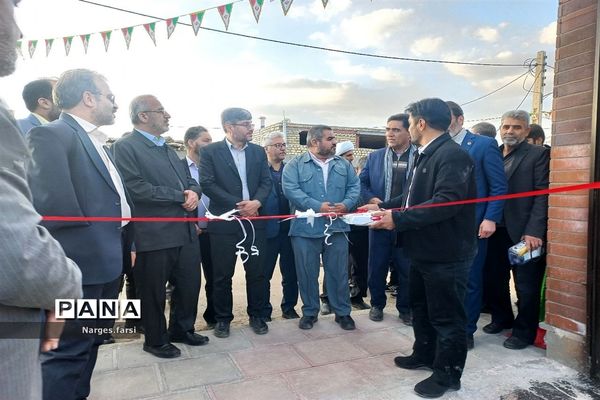 افتتاح دو مدرسه همزمان با دهه فجر در جعفرآباد قم-1