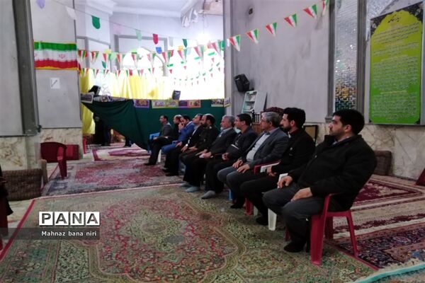 برگزاری جشن بهار بندگی دانش‌آموزان دختر منطقه نیر