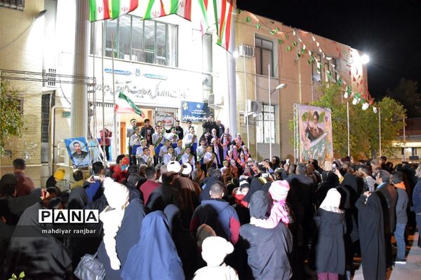 اختتامیه جشنواره سرود خیابانی 44 آموزش و پرورش جهرم