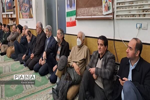حضور وزیر آموزش و پرورش در مسجد جامع شهرستان عباس آباد  مازندران