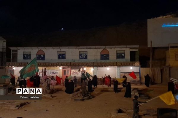 برگزاری رزمایش و نمایش حماسی در اردوگاه شهید مصطفی مسعودیان در اهواز