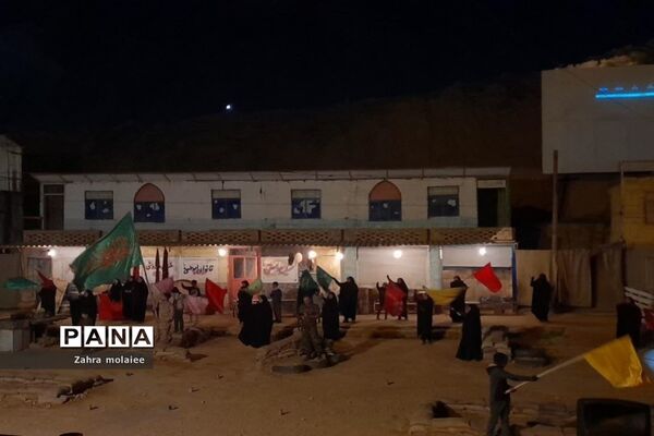 برگزاری رزمایش و نمایش حماسی در اردوگاه شهید مصطفی مسعودیان در اهواز