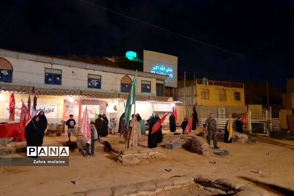 برگزاری رزمایش و نمایش حماسی در اردوگاه شهید مصطفی مسعودیان در اهواز