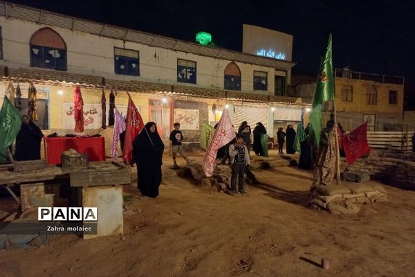 برگزاری رزمایش و نمایش حماسی در اردوگاه شهید مصطفی مسعودیان در اهواز