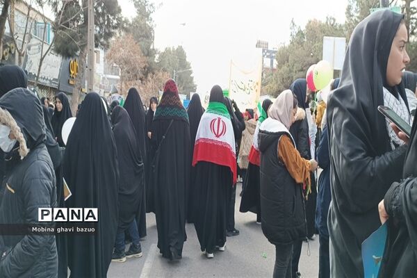 راهپیمایی ۲۲ بهمن در تربت جام