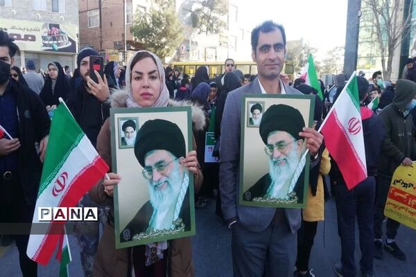 راهپیمایی یوم الله ۲۲ بهمن در بیرجند