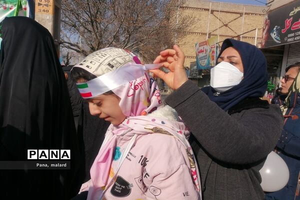 راهپیمایی ۲۲ بهمن در صفادشت