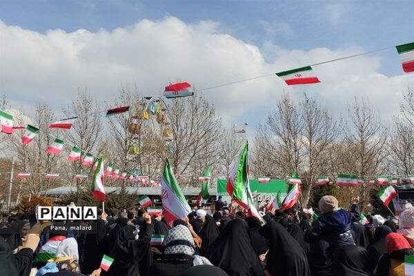 راهپیمایی ۲۲ بهمن در صفادشت