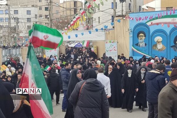 جشن چهل و چهارمین پیروزی شکوهمند انقلاب اسلامی  در شهرستان قدس