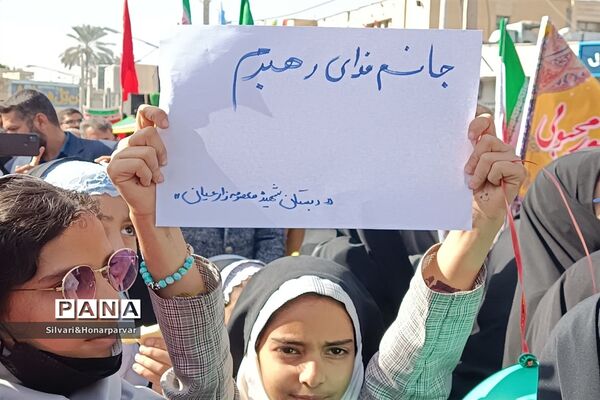 راهپیمایی باشکوه 22 بهمن در شهرستان جهرم