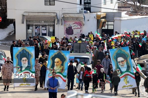 حماسه بزرگ مردم کرج در یوم الله ۲۲ بهمن