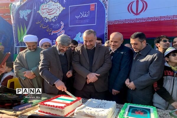 راهپیمایی 22 بهمن در گرگان