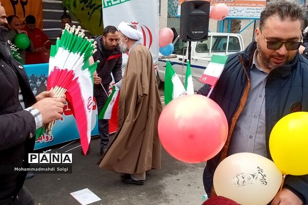برگزاری پرشور جشن پیروزی انقلاب اسلامی باحضور مردم یک دل و متحد شهرستان شهریار