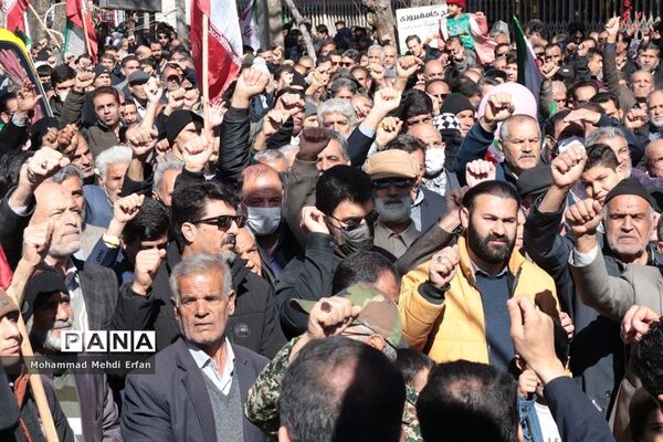 شکوه حضور مردم  آباده در راهپیمایی 22 بهمن ماه